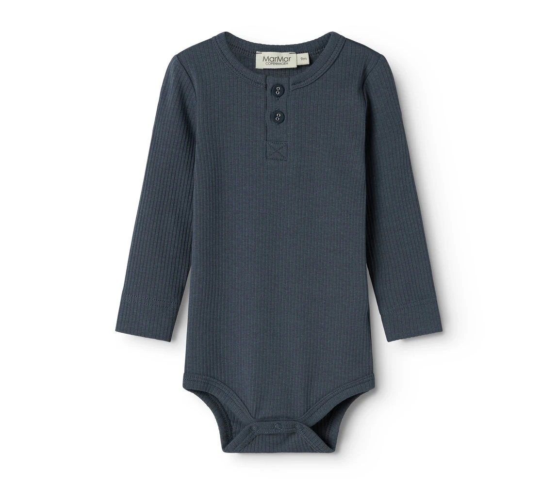 Body LS, Bodystocking - Blue 3 Body LS, Bodystocking - Blue