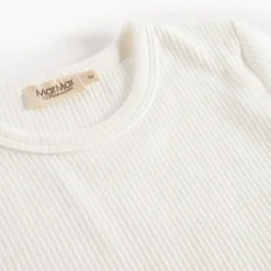 Plain Tee LS, T-shirt - Gentle White -marmar copenhagen shop 100 001 32 0101 3