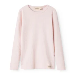 Plain Tee LS, T-shirt - Rosa