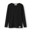 Plain Tee LS, T-shirt - Black -marmar copenhagen shop 100 001 32 0654