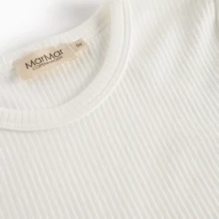 Plain Tee SS, T-shirt - Gentle White -marmar copenhagen shop 100 001 33 0101 3