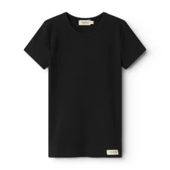 Plain Tee SS, T-shirt - Black