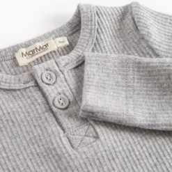 Body LS, Bodystocking - Light Grey Melange -marmar copenhagen shop 100 002 20 0621 3