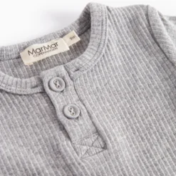 Body SS, Bodystocking - Light Grey Melange -marmar copenhagen shop 100 002 21 0621 3