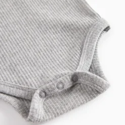 Plain Body LS, Bodystocking - Light Grey Melange -marmar copenhagen shop 100 002 22 0621 4