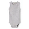 Body Sleeveless, Bodystocking - Light Grey Melange -marmar copenhagen shop 100 002 23 0621