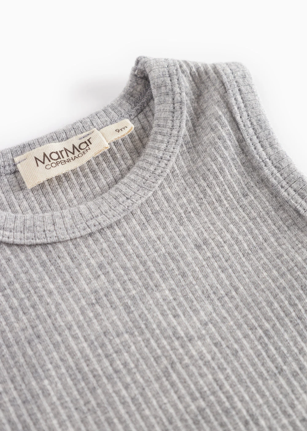 Body Sleeveless, Bodystocking - Light Grey Melange 5 Body Sleeveless, Bodystocking - Light Grey Melange - Image 3