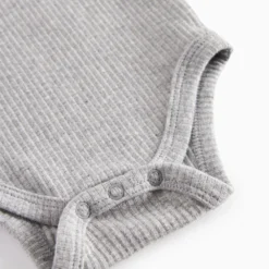 Body Sleeveless, Bodystocking - Light Grey Melange 9 Body Sleeveless, Bodystocking - Light Grey Melange -marmar copenhagen shop 100 002 23 0621 4