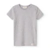 Plain Tee SS, T-shirt - Light Grey Melange