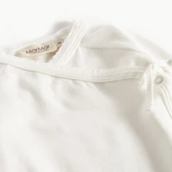 Tut Wrap LS, Blouse - Gentle White -marmar copenhagen shop 100 106 02 0101 3