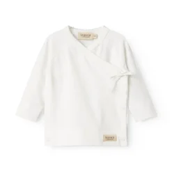 Tut Wrap LS, Blouse - Gentle White
