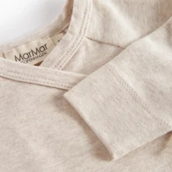 Tut Wrap LS, Blouse - Light Beige Mel. -marmar copenhagen shop 100 106 02 0147 3