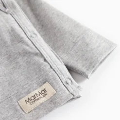 Tut Wrap LS, Blouse - Light Gray Melange -marmar copenhagen shop 100 106 02 0621 4