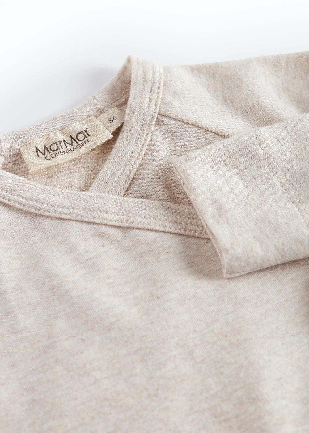 Rula, Romper - Light Beige Mel. 5 Rula, Romper - Light Beige Mel. - Image 3