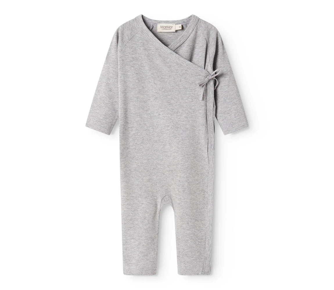 Rula, Romper - Light Grey Melange 3 Rula, Romper - Light Grey Melange