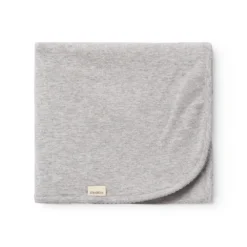 Alida, Baby Blanket - Light Grey Melange