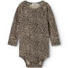 Leo Body LS, Bodystocking - Brown Leo -marmar copenhagen shop 100 150 11 0902