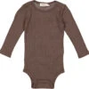 Bense, Wool Rib Bodystocking - Terre