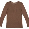 Tamra, Wool Rib Blouse - Terre -marmar copenhagen shop 100 662 06 0699