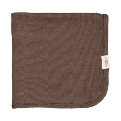 Alida, Wool Rib Baby Blanket - Terre