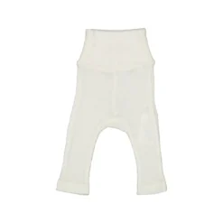 Piva, Wool Rib Pants - Natural