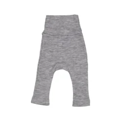 Piva, Wool Rib Pants - Grey Melange