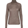 Trisha W, Blouse - Dusty Brown Mel. -marmar copenhagen shop 101 538 04 6555