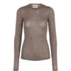 Tanne W, Blouse - Dusty Brown Mel. -marmar copenhagen shop 101 538 05 6555