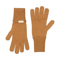 Aske Long W, Cashmere Gloves - Almond