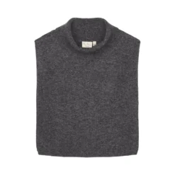 Arni W, Kashmir Scarf - Black Gray Melange