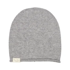 Anna W, Kashmir Beanie - Gray Melange
