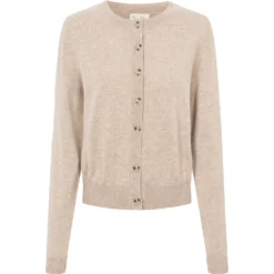 Tepi W, Kashmir Cardigan - Sand Mel.