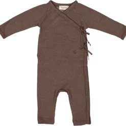 Turtleneck, Wool Pointelle Jumpsuit - Terre