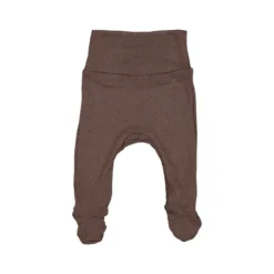 Pixa, Wool Pointelle Trousers - Terre