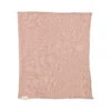 Buff, Wool Pointelle Scarf - Burnt Rose