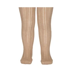 Tights Pointelle, Tights - Alpaca Melange
