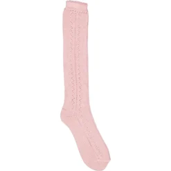 Knee Socks Pointelle, Socks - Faded Rose -marmar copenhagen shop 101 700 12 0411 3
