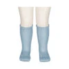 Knee Socks Pointelle, Socks - Sky Blue -marmar copenhagen shop 101 700 12 0468 3