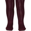 Tights Pointelle, Tights - Deep Mulberry -marmar copenhagen shop 101 701 20 0442