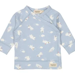 Tuti Wrap LS, Blouse - Blue Moomin