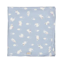 Alida, Blanket - Blue Moomin