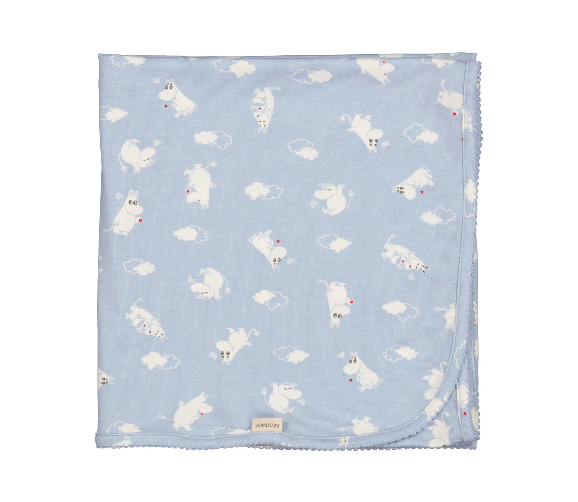 Alida, Blanket - Blue Moomin 3 Alida, Blanket - Blue Moomin
