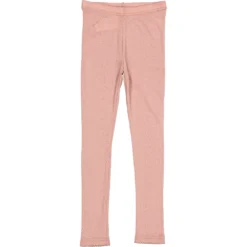 Play Wool Pointelle Leggings - Burnt Rose