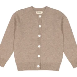 Tepi, Kashmir Cardigan - Linseed Mel.