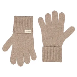 Ash Long, Cashmere Gloves - Linseed Flour.