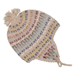 Ayasa, Hand Knitted Hat - Multicolour