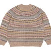 Tyama, Hand-knitted Blouse - Multicolour