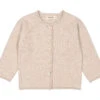 Tamla, Kashmir Cardigan - Sand Mel.