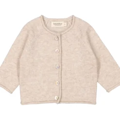 Tamla, Kashmir Cardigan - Sand Mel. -marmar copenhagen shop 243 571 01 0170 2