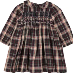 Dava B, Dress - Pine Check -marmar copenhagen shop 245 272 20 1633 2